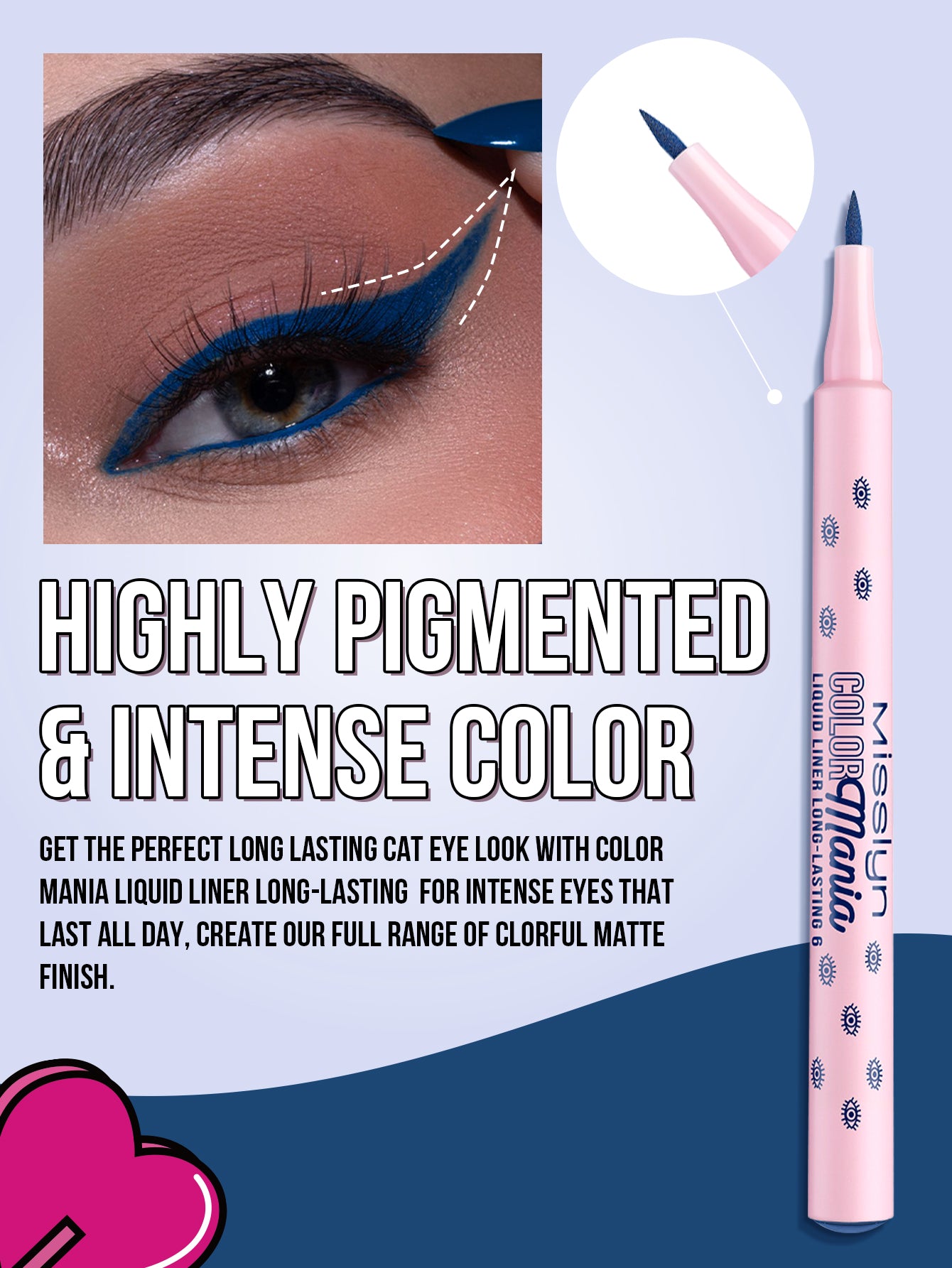 Misslyn Color Mania Liquid Liner Long Lasting