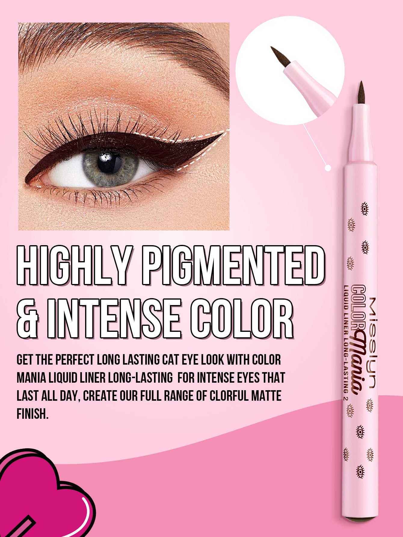 Misslyn Color Mania Liquid Liner Long Lasting