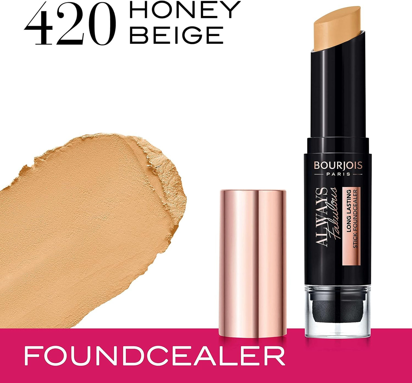 Bourjois Always Fabulous Foundation Stick 420 Honey Beige