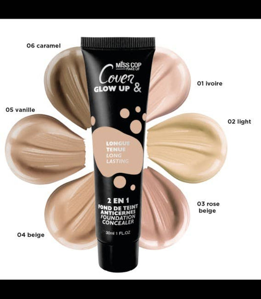 Misscop Fondotinta - COVER & GLOW UP