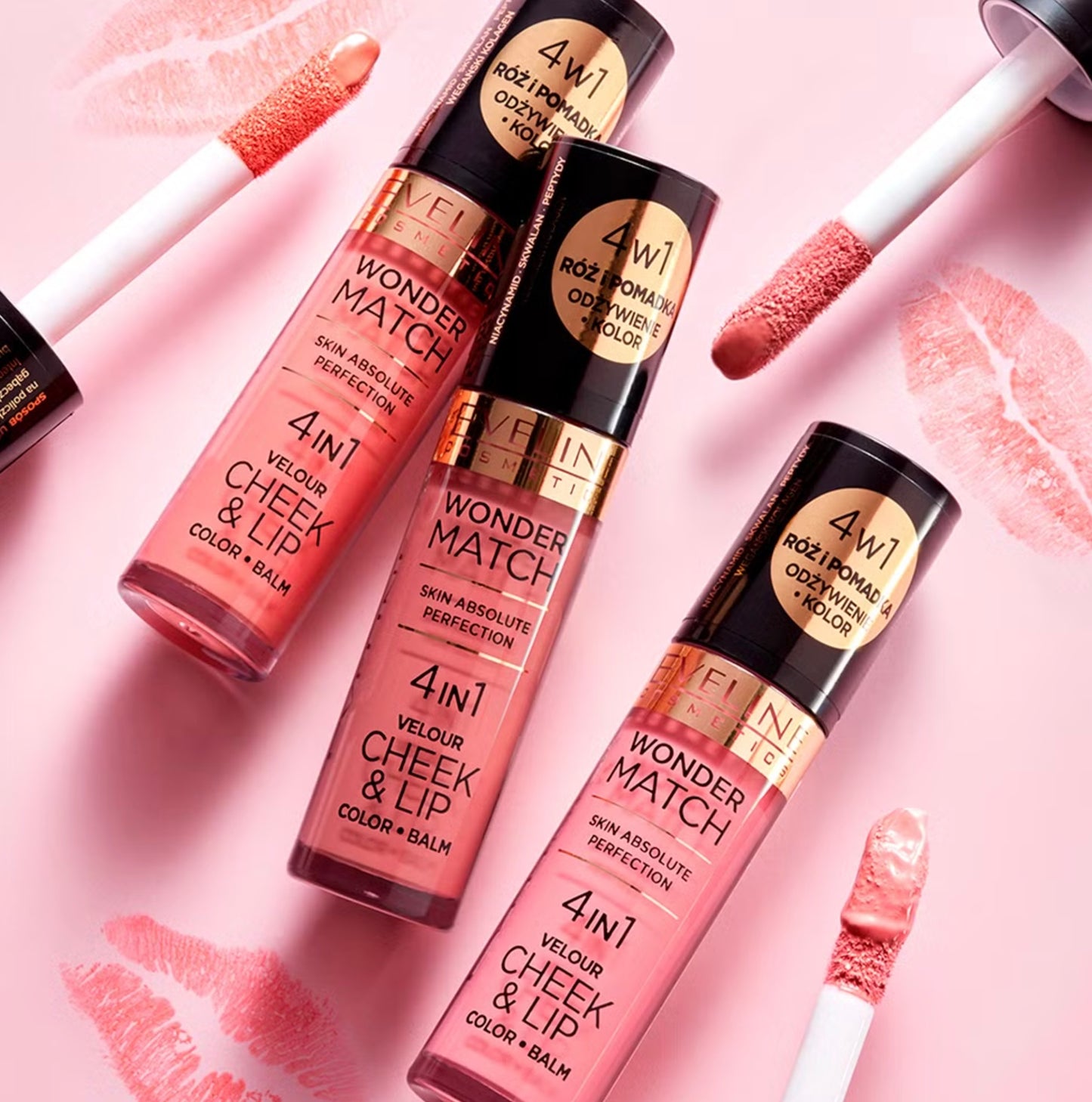 Eveline Cosmetics Wonder Match 4in1 Cheek&Lip