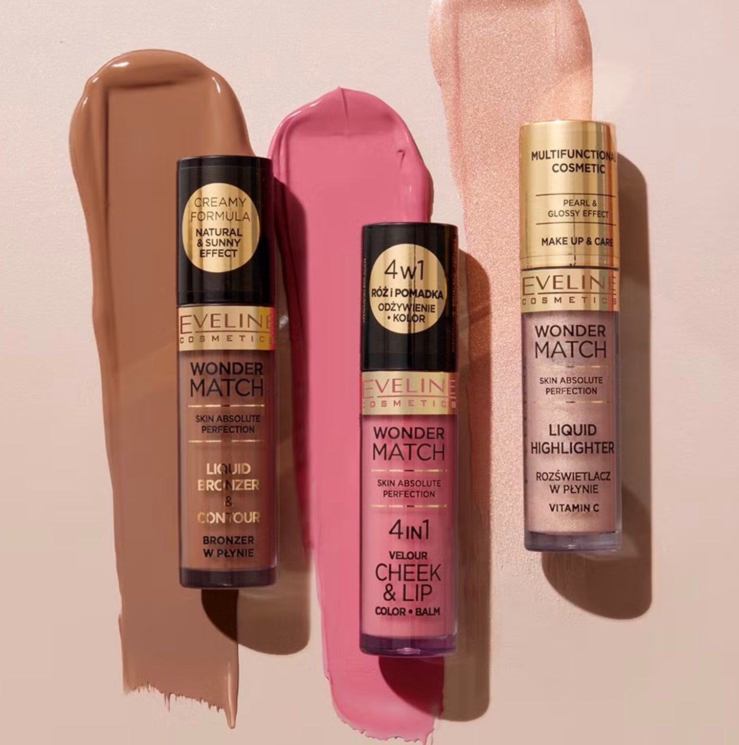 Eveline Cosmetics Wonder Match 4in1 Cheek&Lip