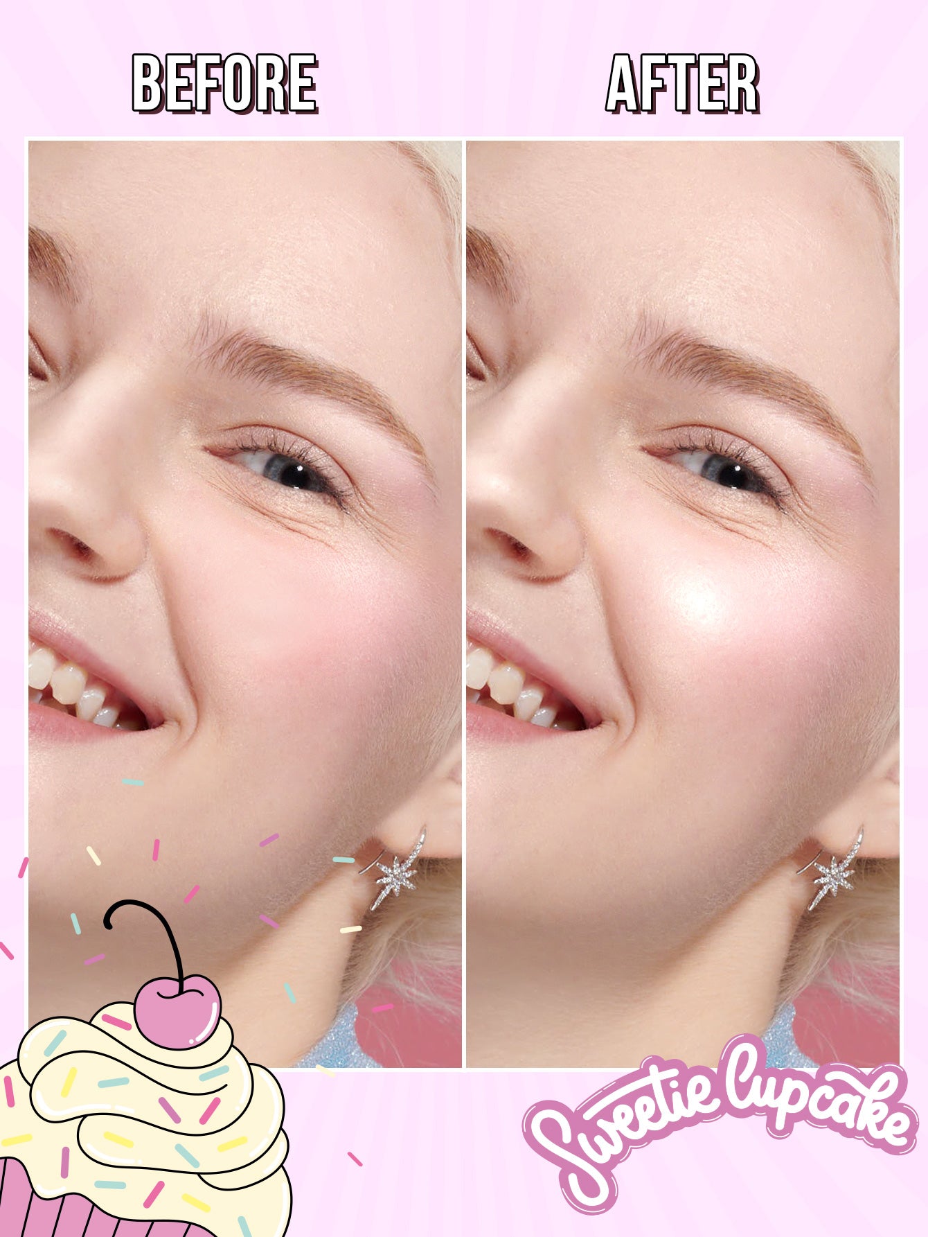 Misslyn Sweetie Cupcake Trio Highlighter