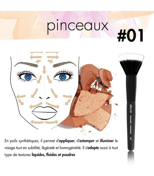 Misscop PENNELLO PER CIPRIA N. 01