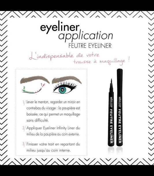 Misscop EYELINER IN FELTRO NON SEMIPERMANENTE 01- NERO