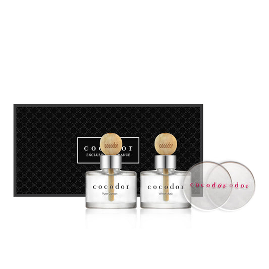 Cocodor Set Regalo Piccolo/Pure Cotton+White Musk