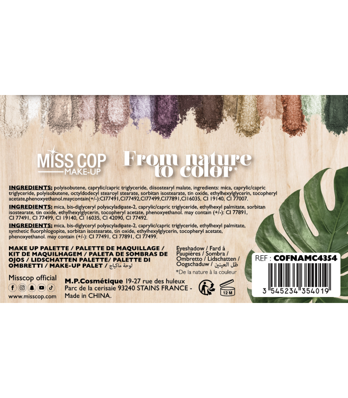 Misscop Palette NATURALE NOVITÀ