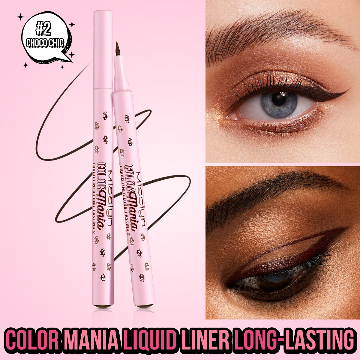 Misslyn Color Mania Liquid Liner Long Lasting