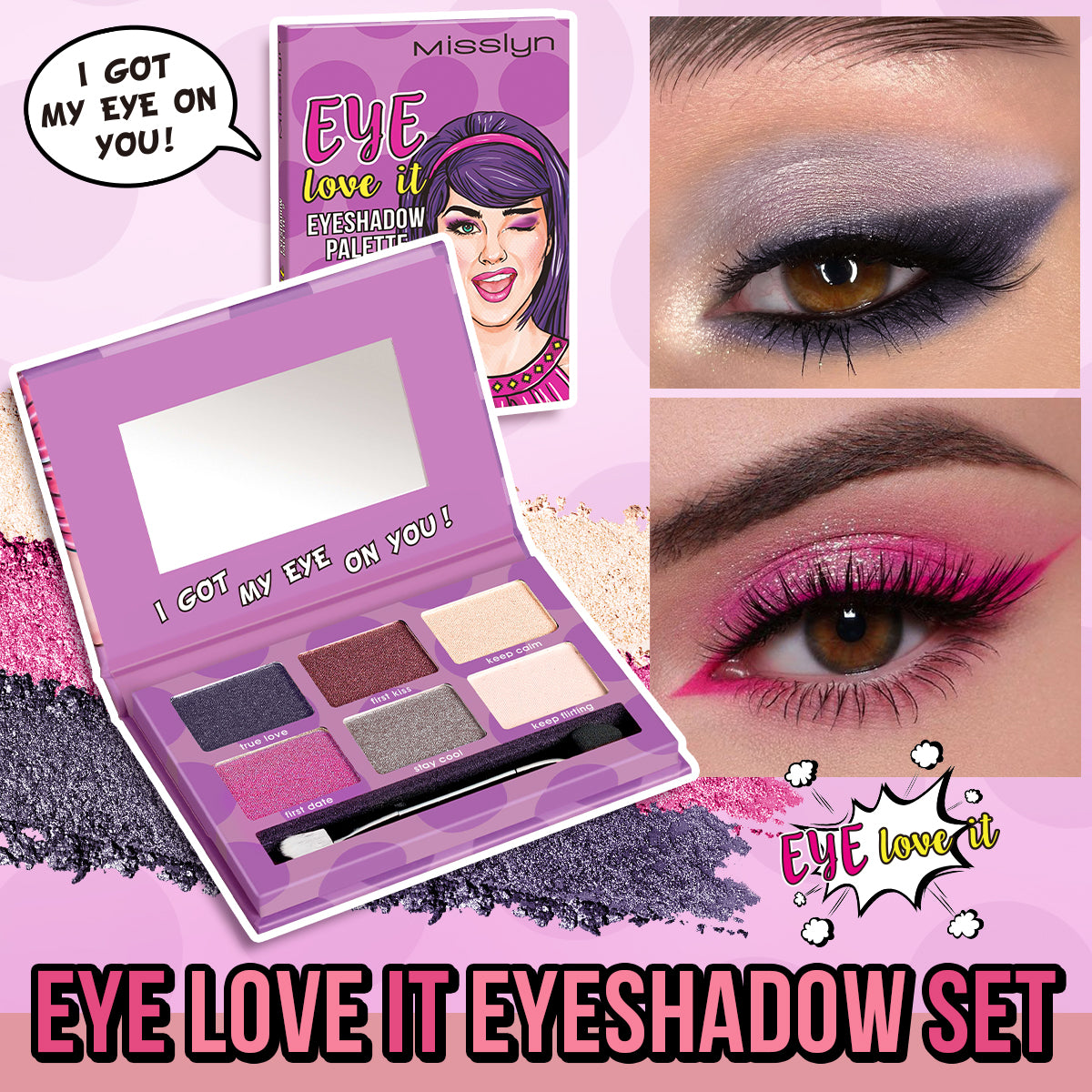 MIsslyn EYE Love It 6colors Eyeshadow Palette