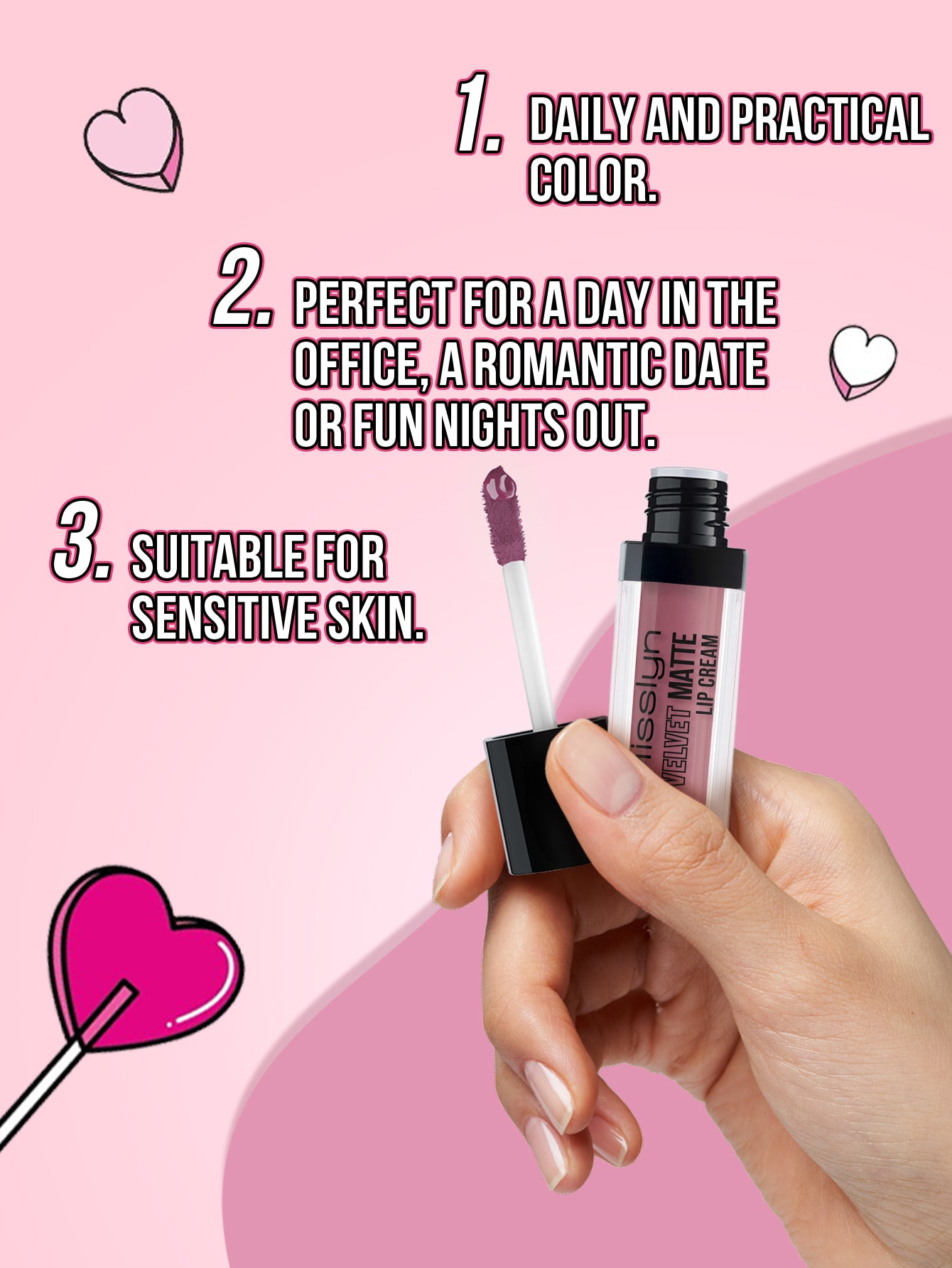 Misslyn Velvet Matte Lip Cream