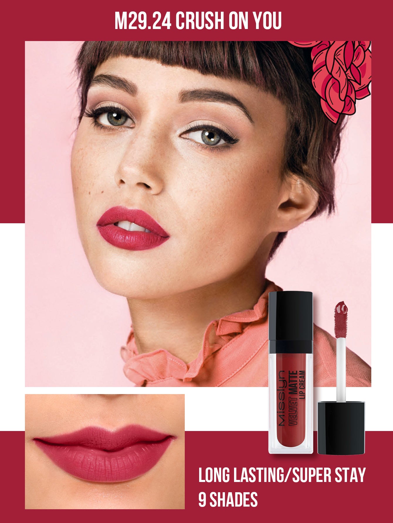 Misslyn Velvet Matte Lip Cream