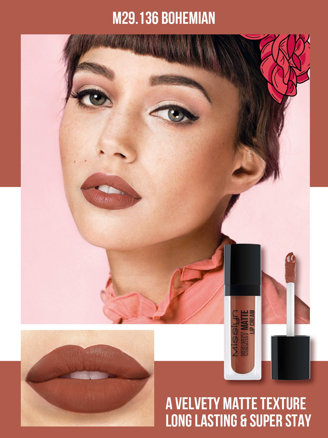 Misslyn Velvet Matte Lip Cream