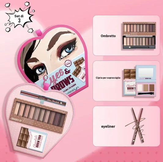 Misslyn Eyes & Brows Chocolate Factory Set