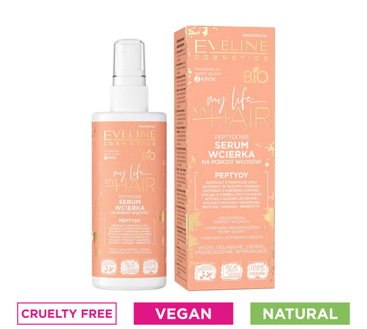 Eveline Cosmetics My life My hair peptide hair growth rub-in serum 150ml
