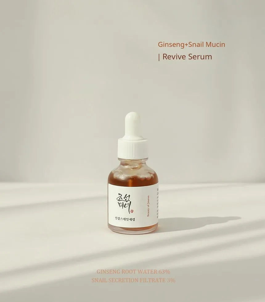 BEAUTY OF JOSEON Revive Serum: Ginseng + Snail Mucin 30ml