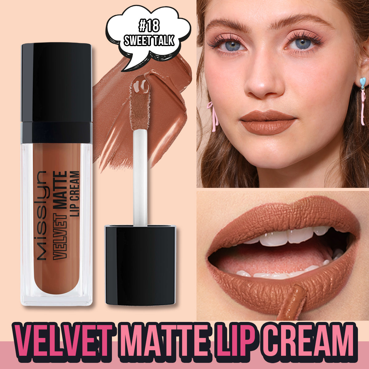Misslyn Velvet Matte Lip Cream