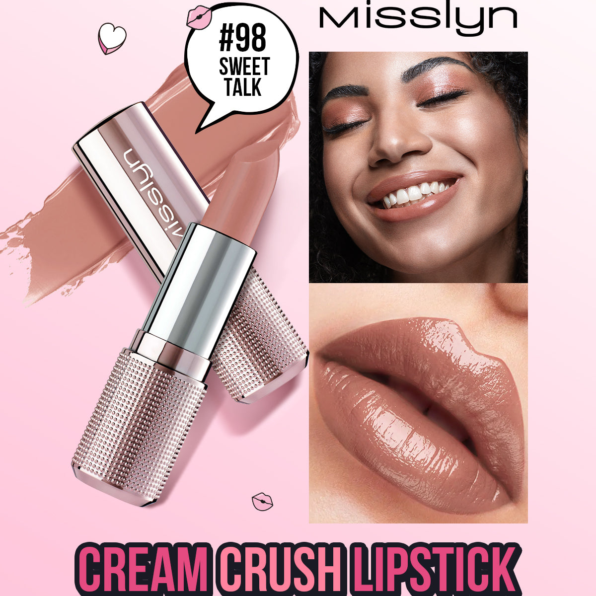 Misslyn Cream Crush Lipstick