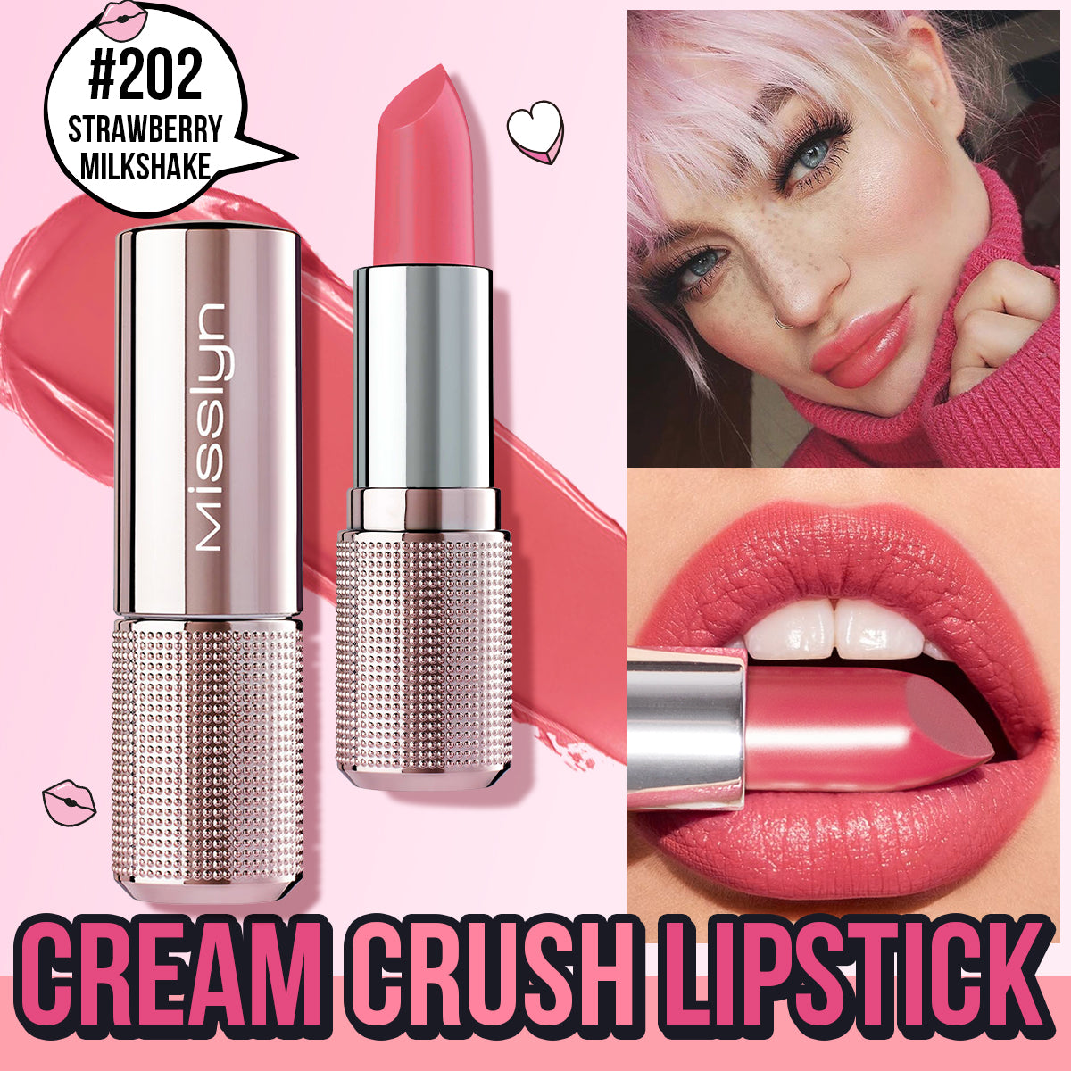 Misslyn Cream Crush Lipstick