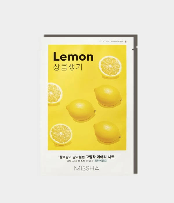 MISSHA Airy Fit Sheet Mask (Lemon)