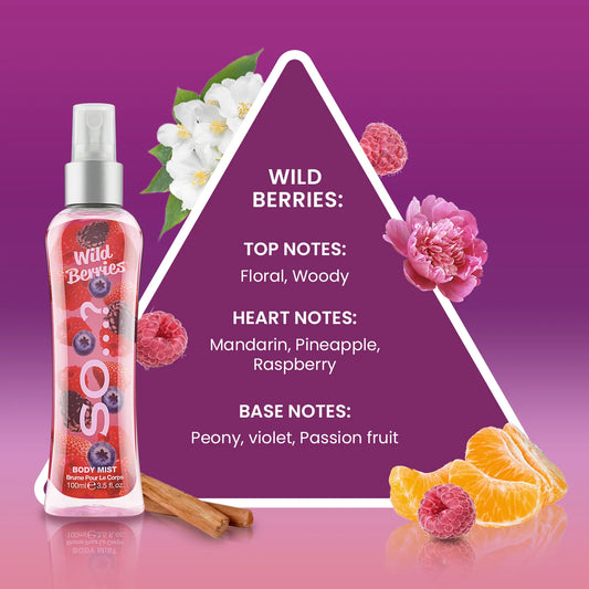 SO…? Wild Berries Body Mist 100ml