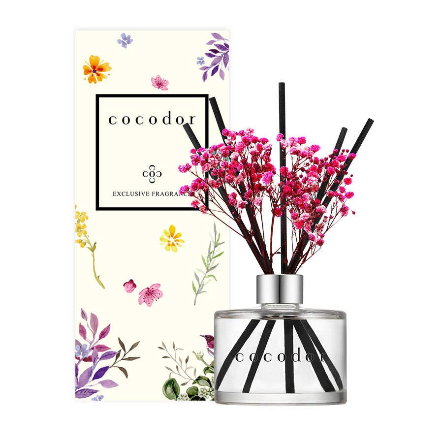 Cocodor Flower Diffuser/Diffusore Rose Perfume 200ml