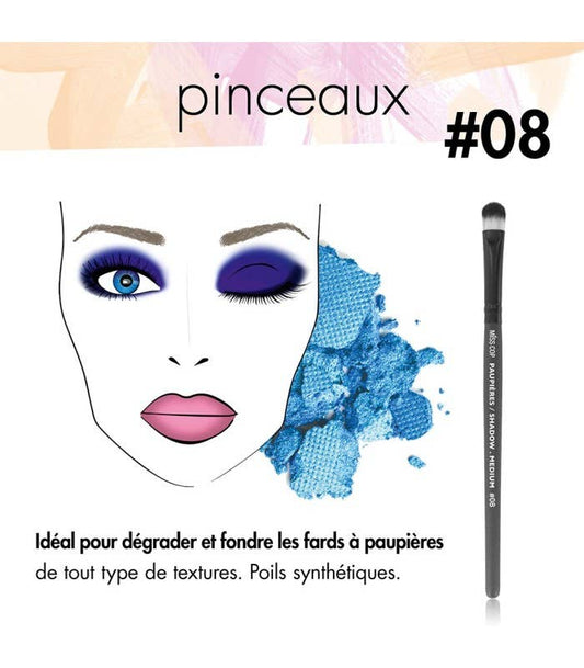 Misscop PENNELLO PER OMBRETTO MEDIO N. 08