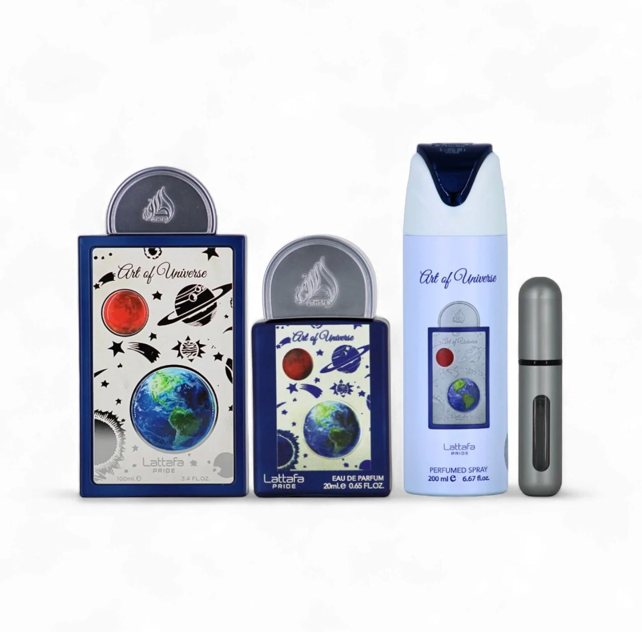 Lattafa Pride Art Of Universe edp 100ml + edp 20ml + deo spray 200ml