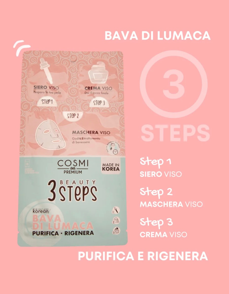Cosmi Premium beauty 3 steps korean skincare