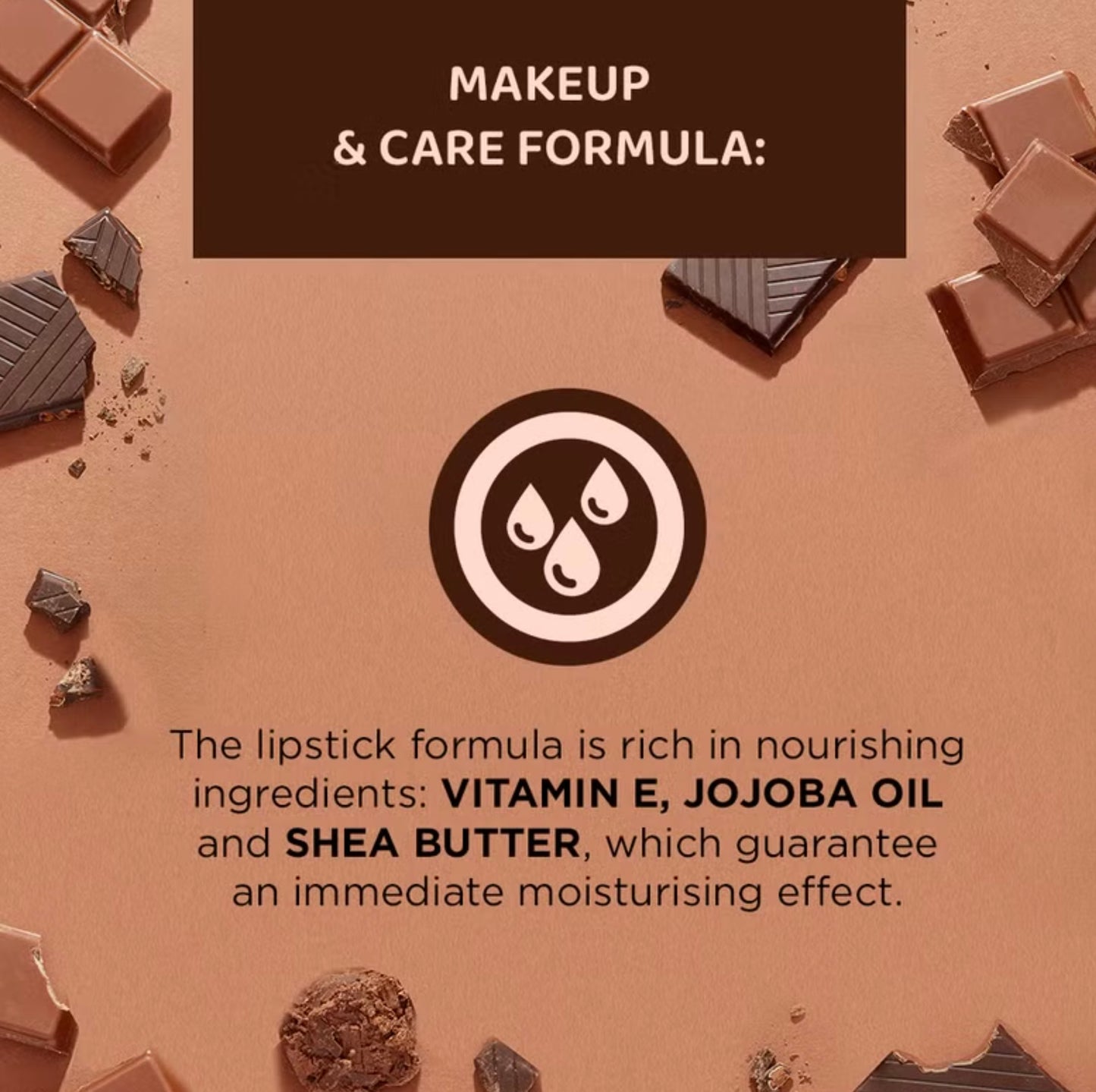 Eveline Cosmetics Choco Glamour Liquid lipstick With A Glossy Lips Effect