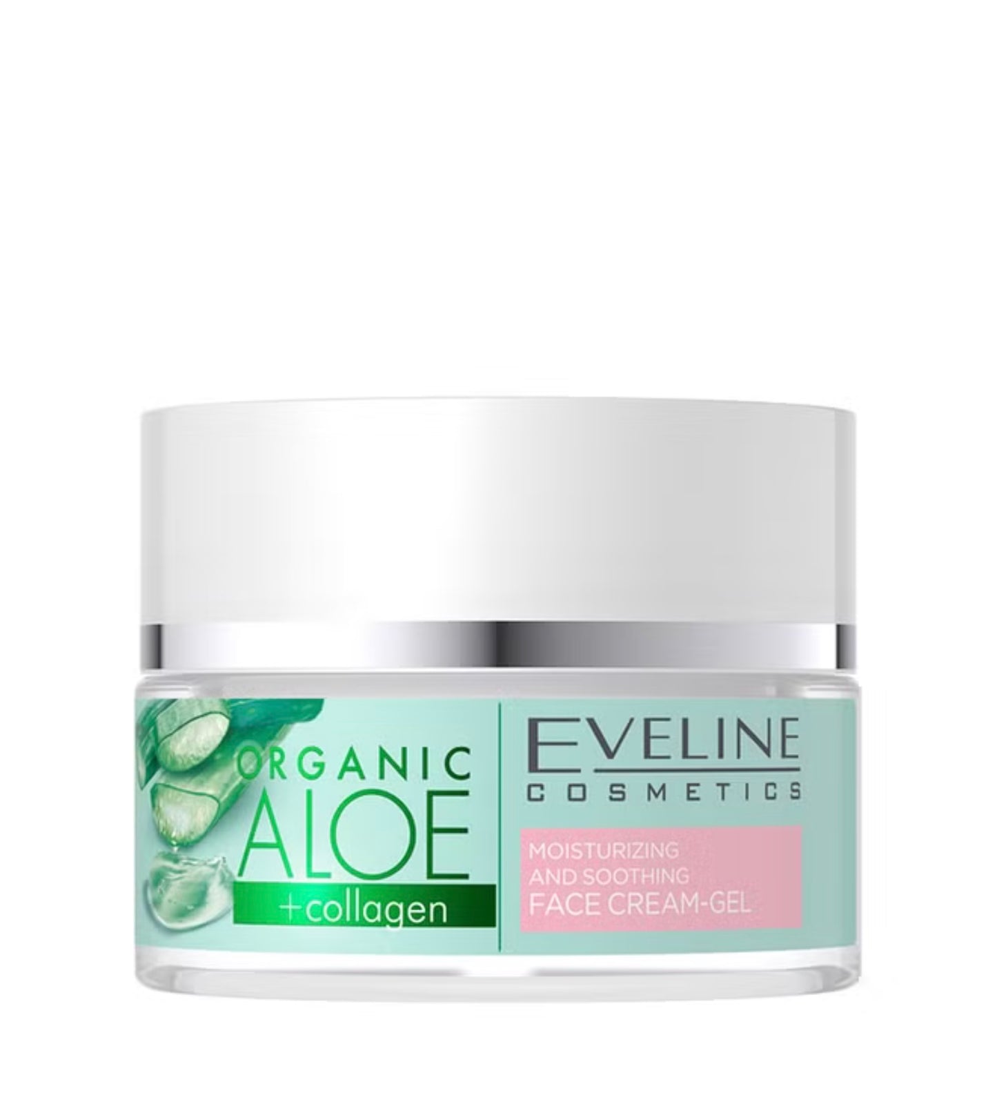 Eveline Cosmetics Organic Aloe + Collagen moisturizing and soothing face cream gel