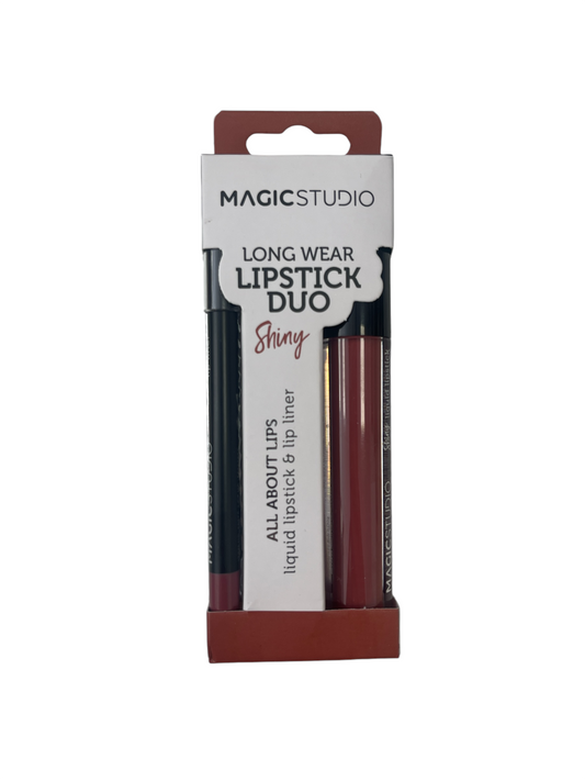 Magic Studio Shiny lip gloss & lip liner