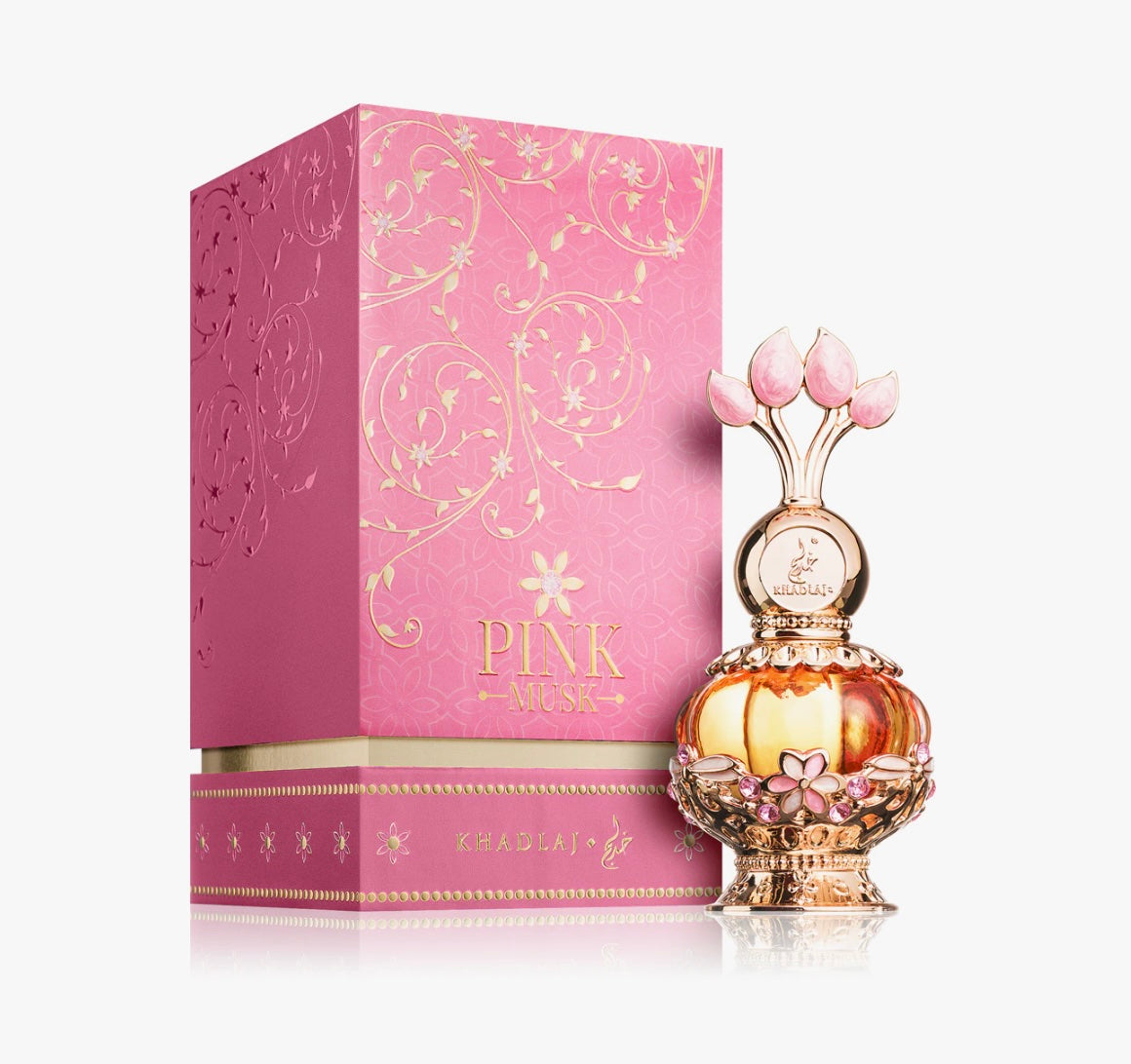 Khadlaj Pink Musk Concentrated Perfume Oil 20ml