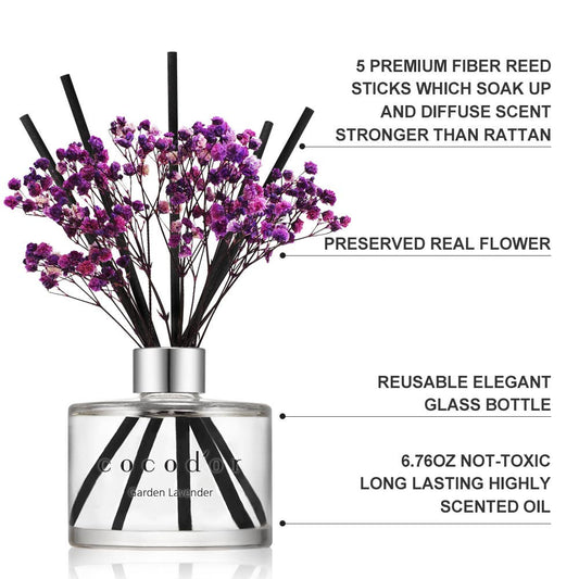 Cocodor Flower Diffuser/Garden Lavender 200ml