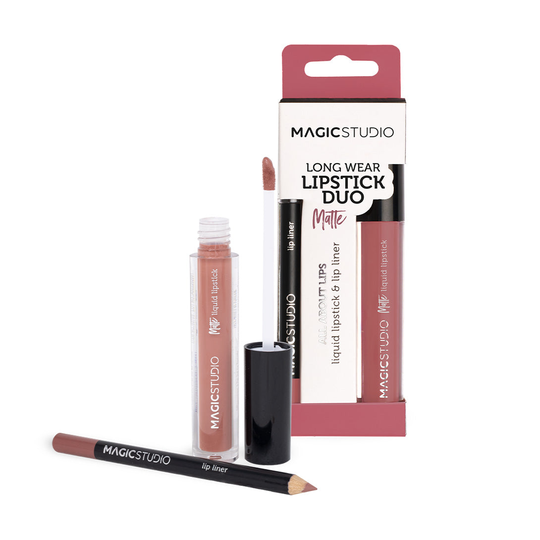 Magic Studio matte lipstick & lip liner