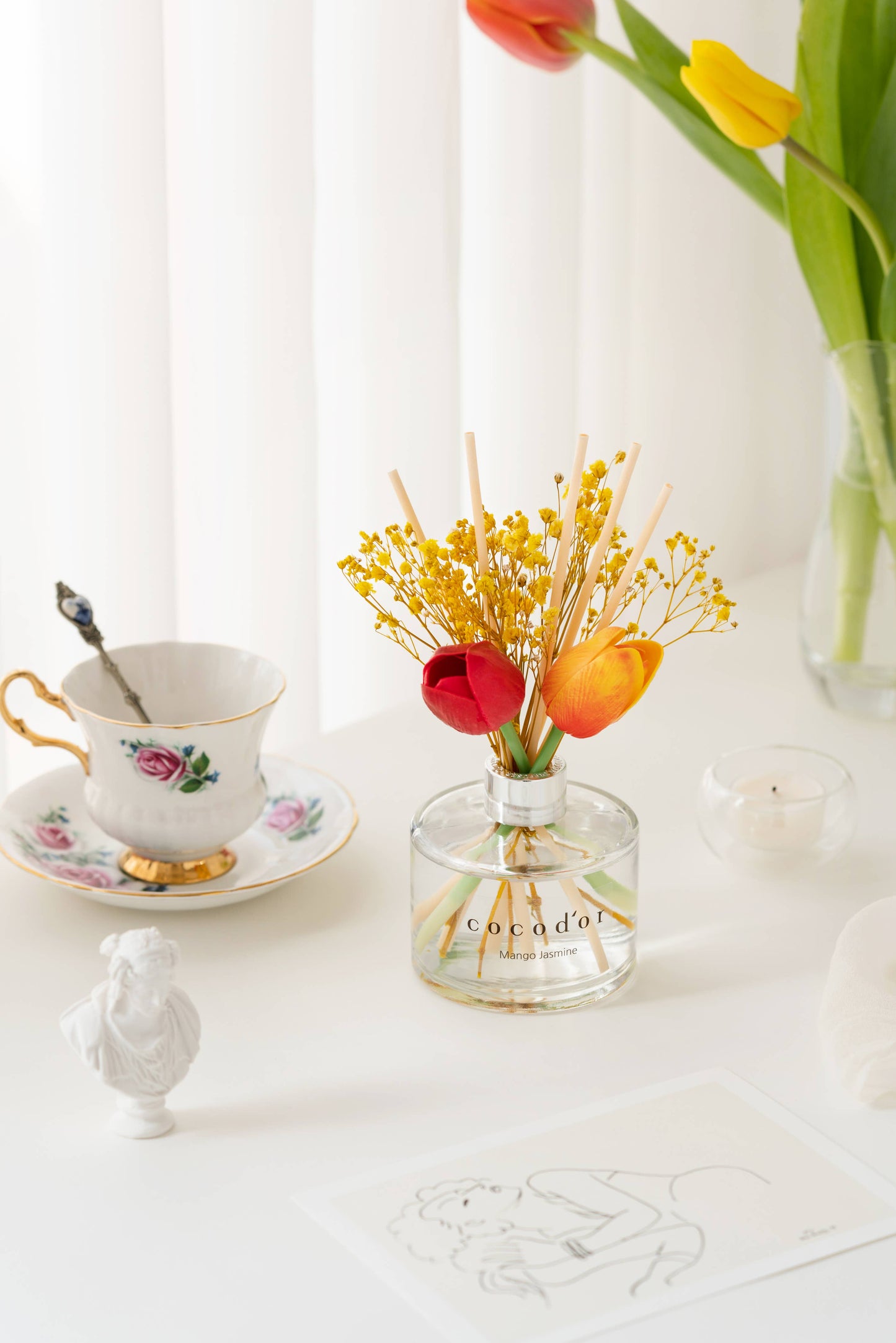 Cocodor Tulip Flower Diffuser/White Musk 200ml