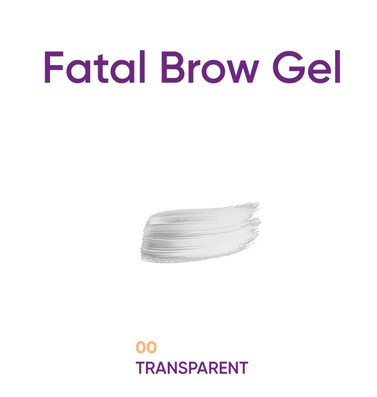 Nejha Fatal Brow Gel Gel Fissante Sopracciglia 00 Trasparent 5ml