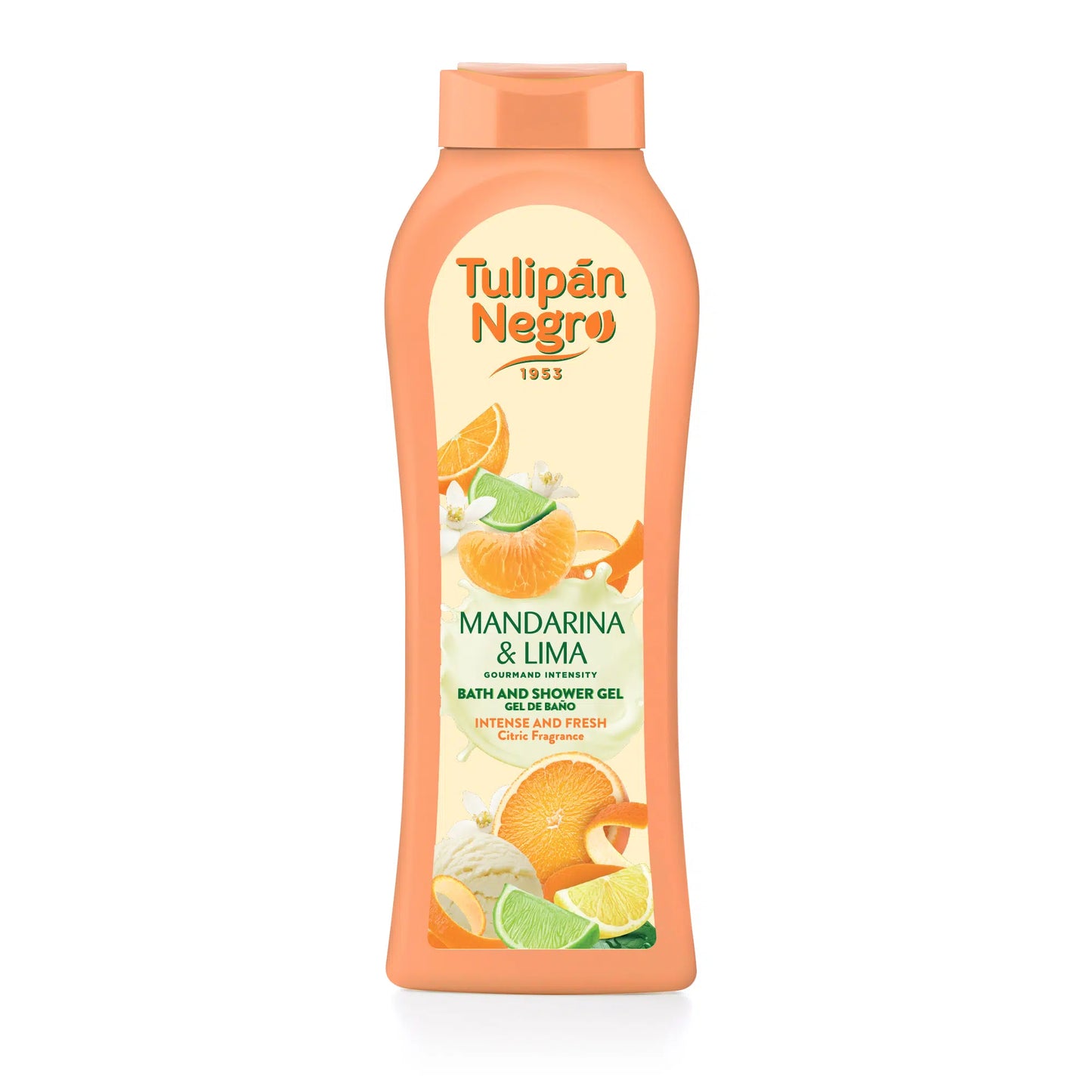 Tulipan Negro Gel da bagno al mandarino e lime 650 ml