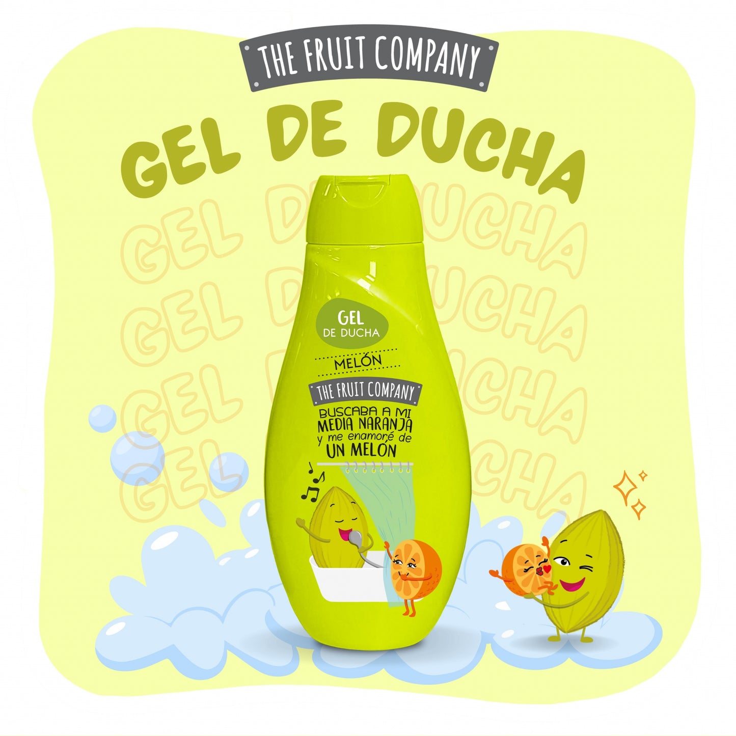 The Fruit Company Gel Doccia al Melone 600ml