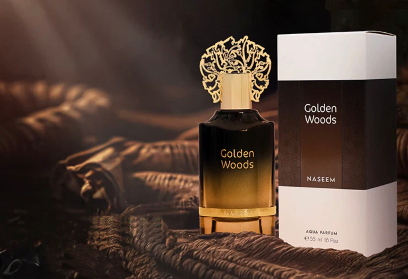 Naseem Golden Woods Aqua Parfume 55ml