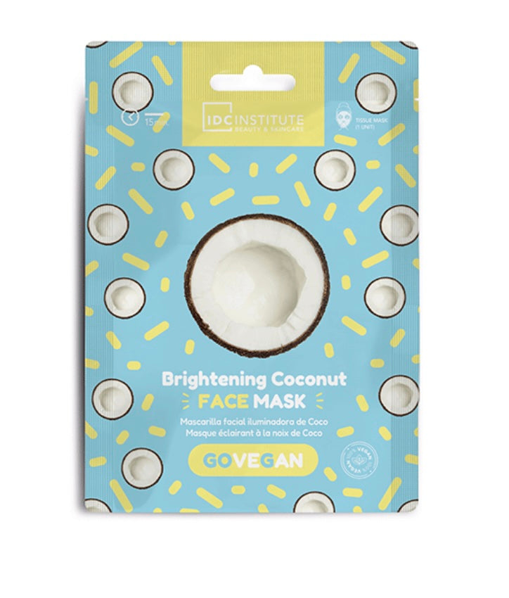IDC Institute maschera viso cocco go vegan