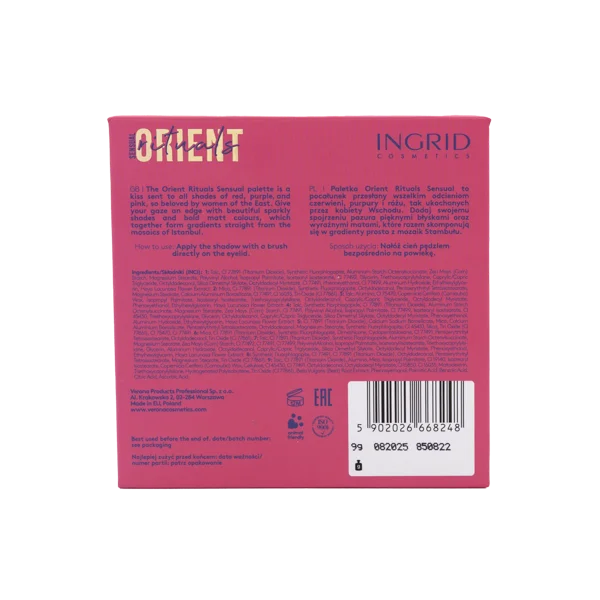 Ingrid Cosmetics Orient Rituals Sensual