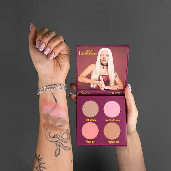 Ingrid Cosmetics The Lawbreaker contour palette