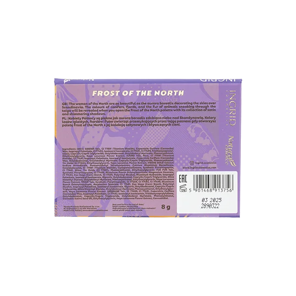 Ingrid Cosmetics Frost of the North Palette
