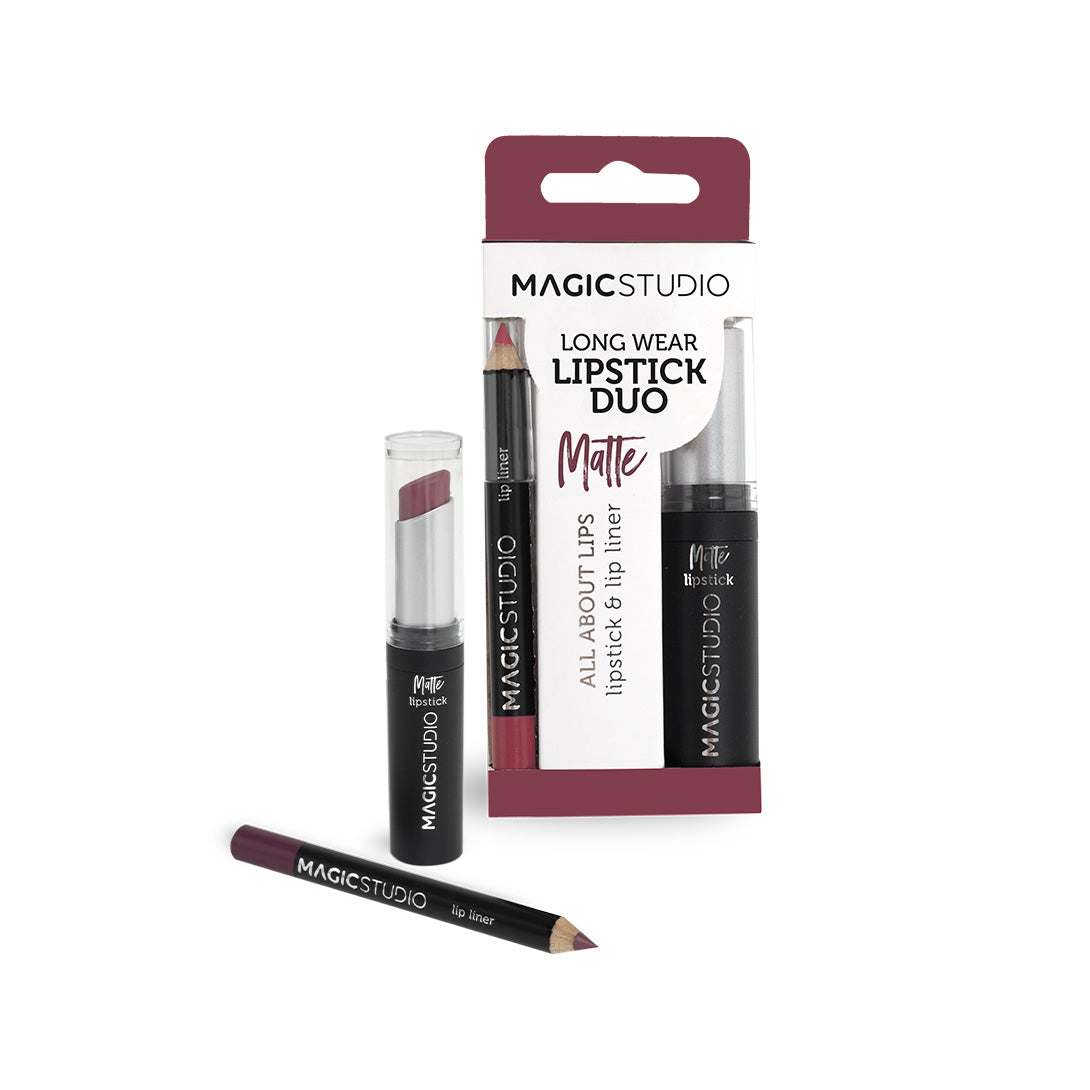 Magic Studio matte lipstick & lip liner
