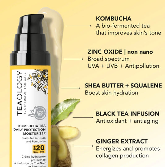 Teaology Kombucha Tea Daily Protector Moisturizer 50ml