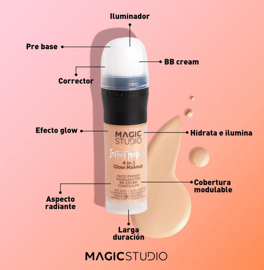 Magic Studio Instant perfect 4 in 1 Glow Make Up
