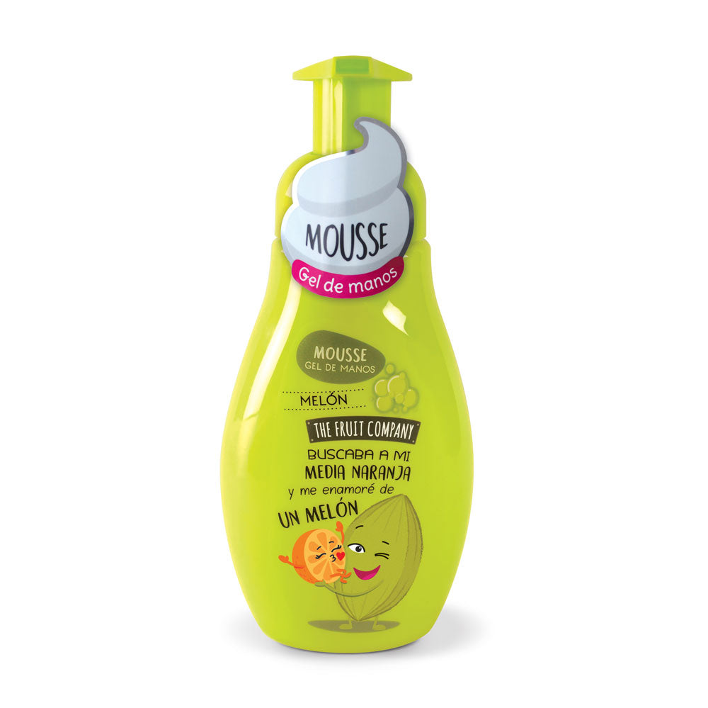 The Fruit Company Mousse gel sapone per le mani al melone 250ml