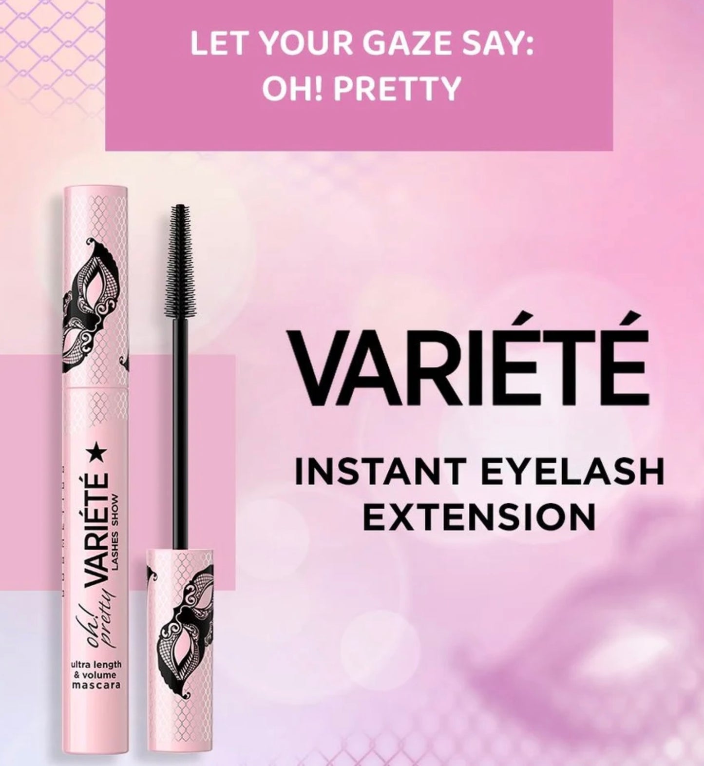 Eveline Cosmetics Oh! Pretty lengthening and volumizing mascara