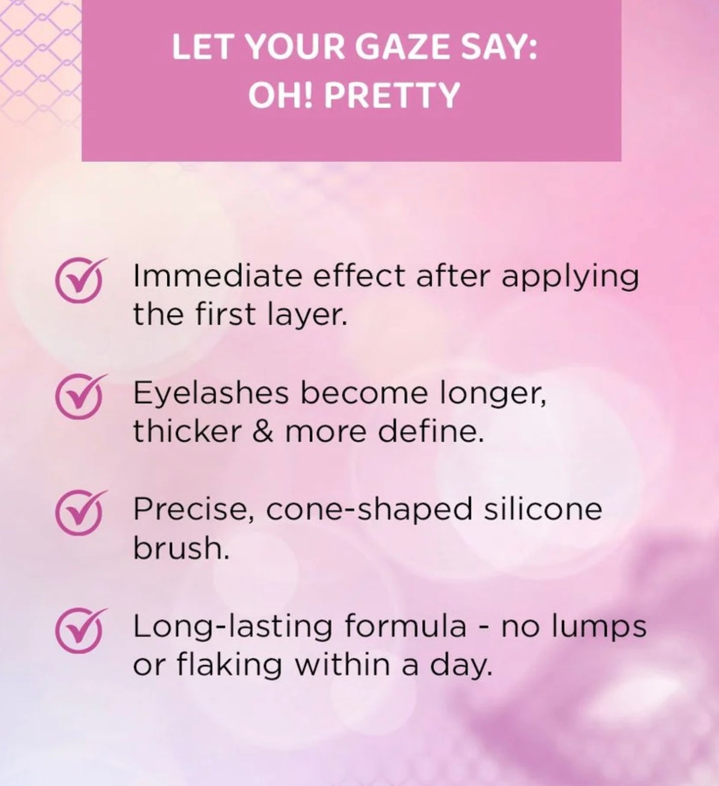 Eveline Cosmetics Oh! Pretty lengthening and volumizing mascara