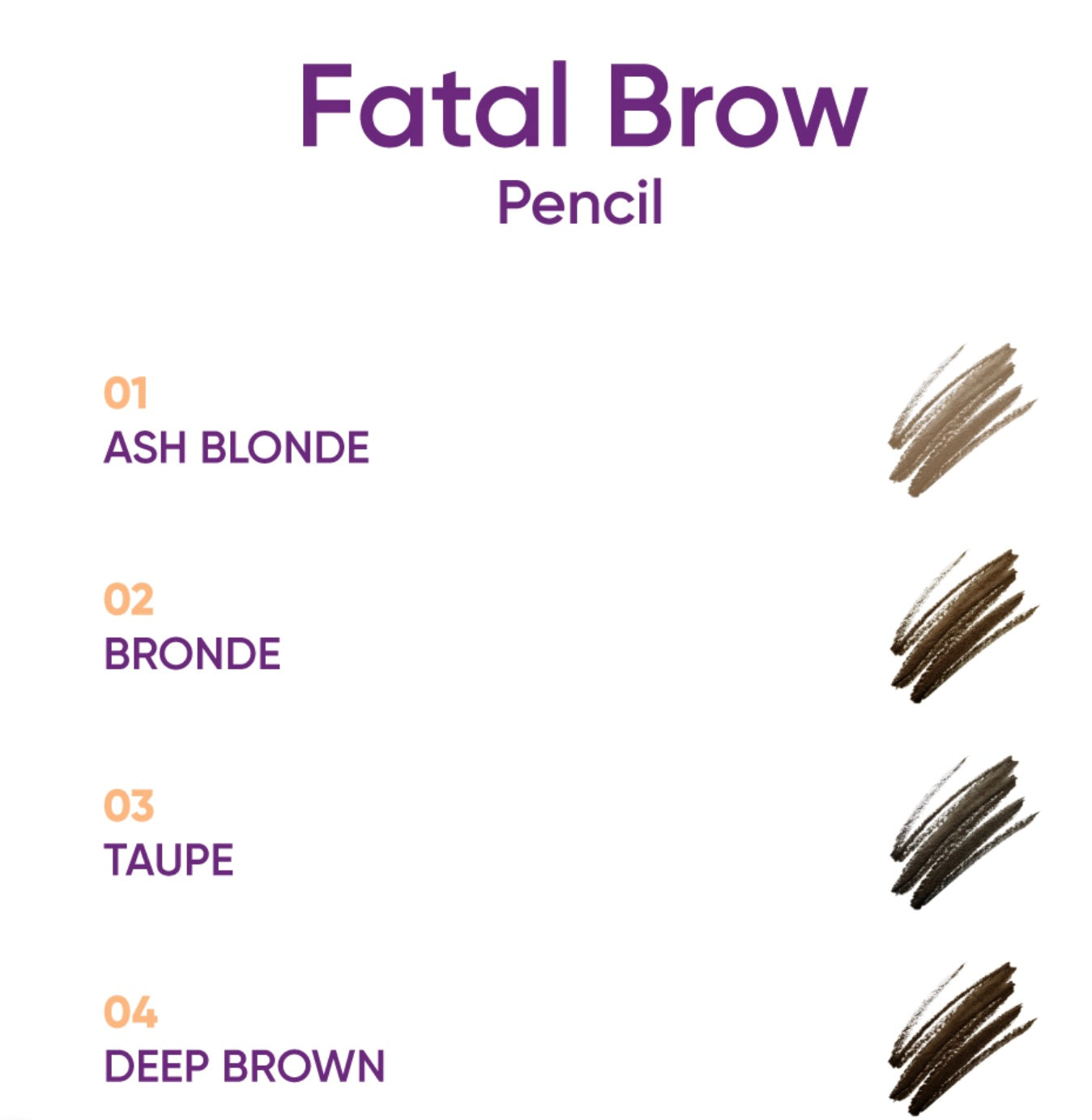 Nejha Fatal Brow Pencil Mina Sopracciglia 0,09gr